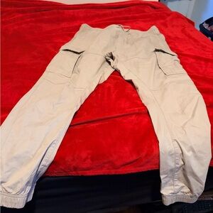 H&M cargos slim fit